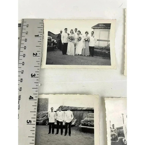 VTG Lot of 7 Wedding Day B&W Family Special Day Photographs Mid 50's - Picture 7 of 8